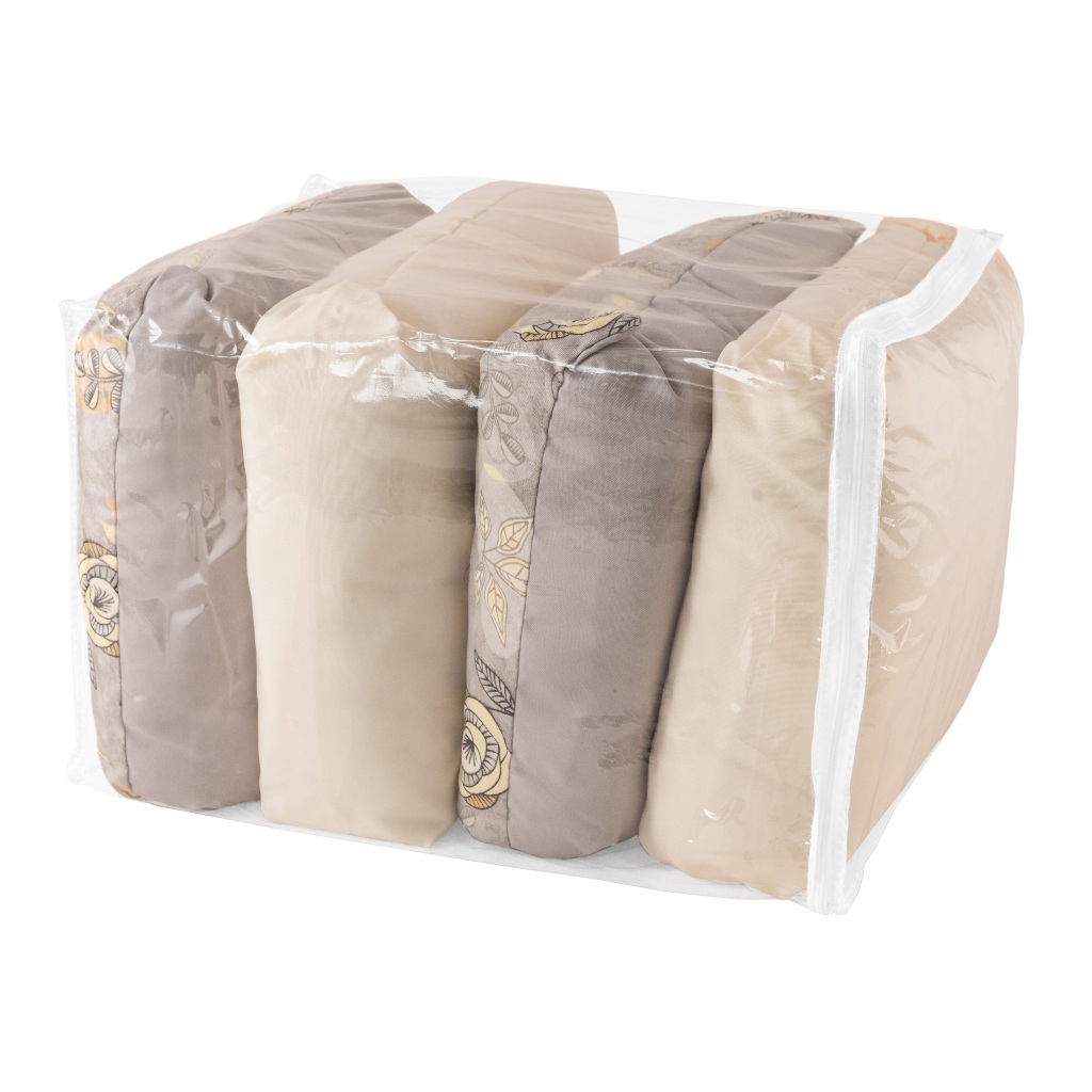Kit 3 Sacos Organizadores Multiuso Grande Com Zíper Enxoval