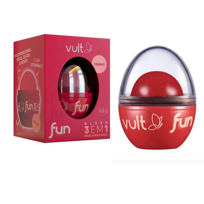 Blush 3 em 1 Vult Fun – Vult