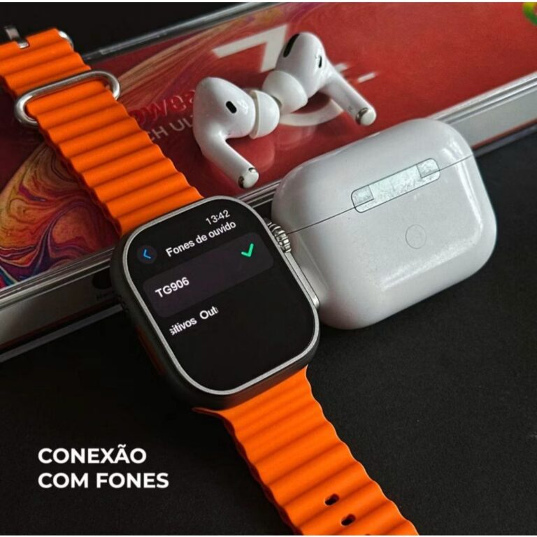 Smartwatch Ultra 3 Série10 Conexão Com Fones Pro