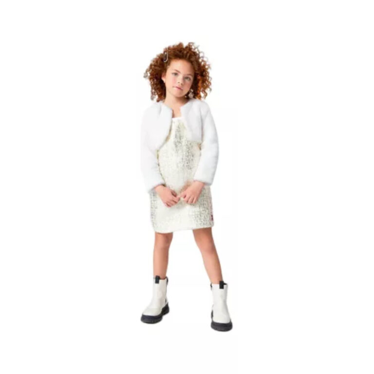 Bolero Peluciado Luxo Inverno Frio Menina Infantil