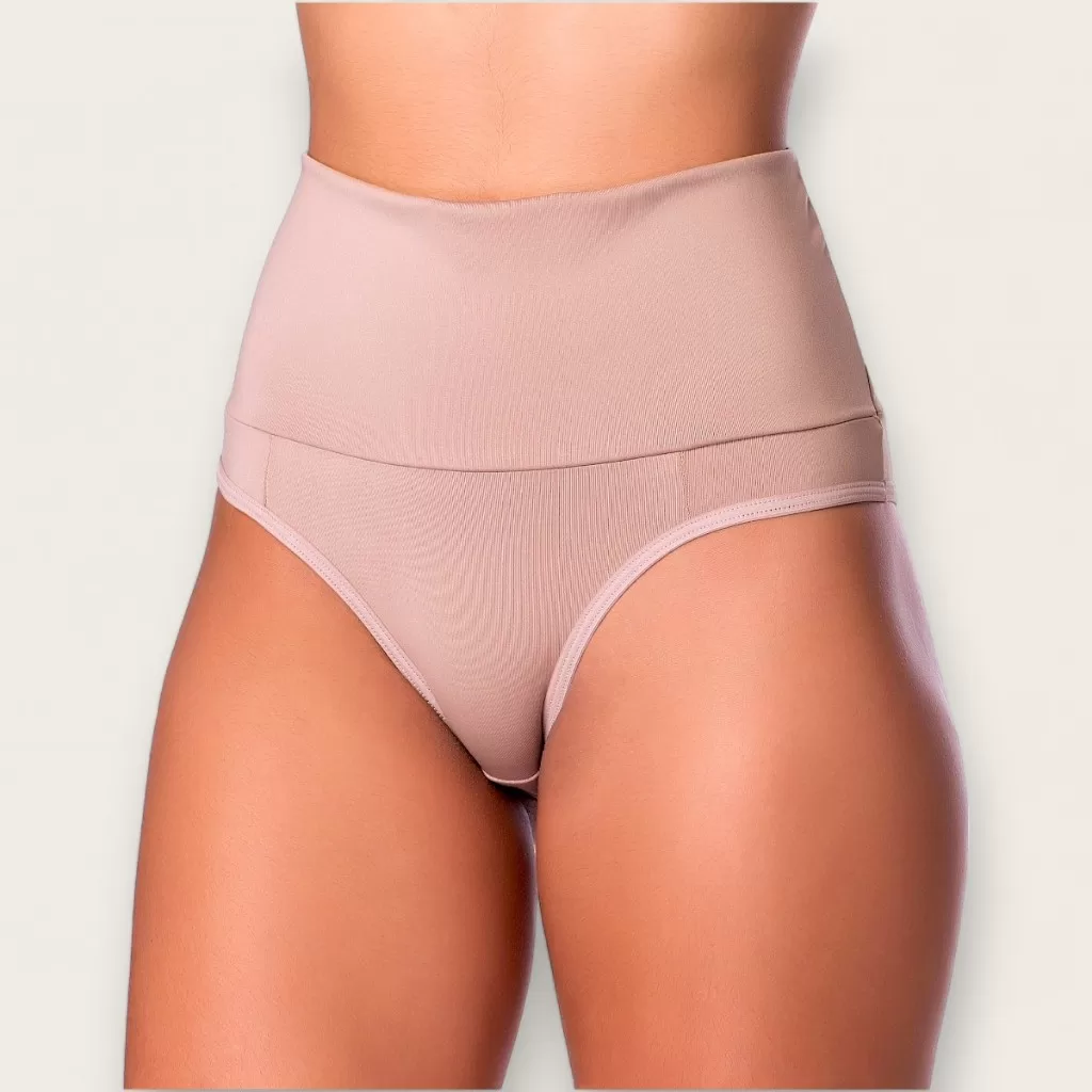 Calcinha Compressão Conforto Cinta Modeladora Forro Algodão Calcinhas Lingerie Feminina