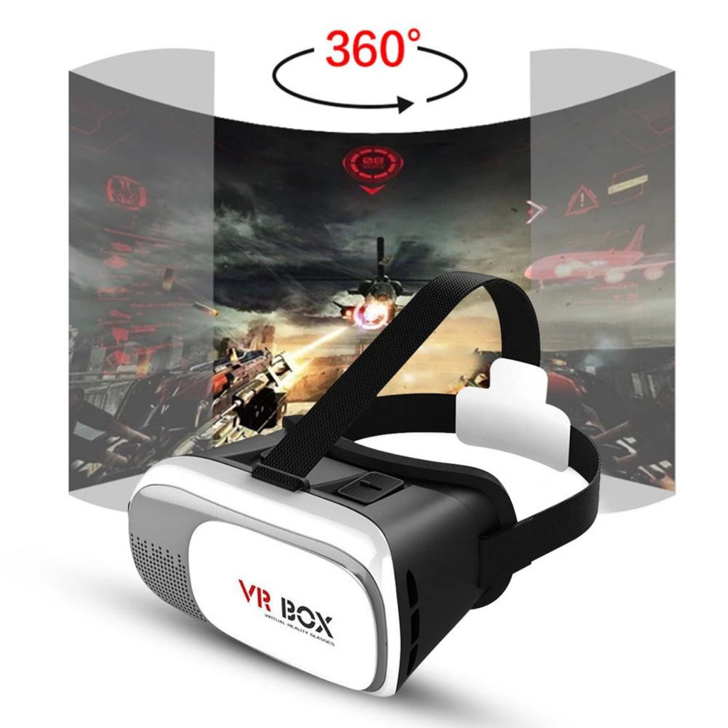 Oculos De Visão 360. Smart Realidade Virtual 3d + Controle