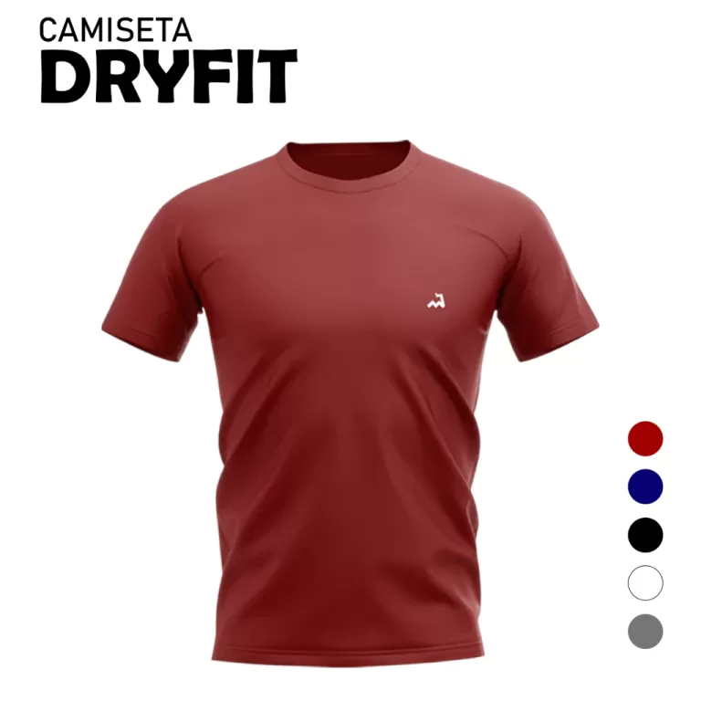 Camisetas Dry Fit Masculina Manga Curta Fitness Pr