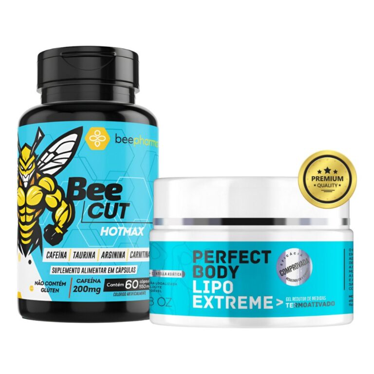 Kit Redutor de Medidas: Lipo Extreme e Bee Cut Hot