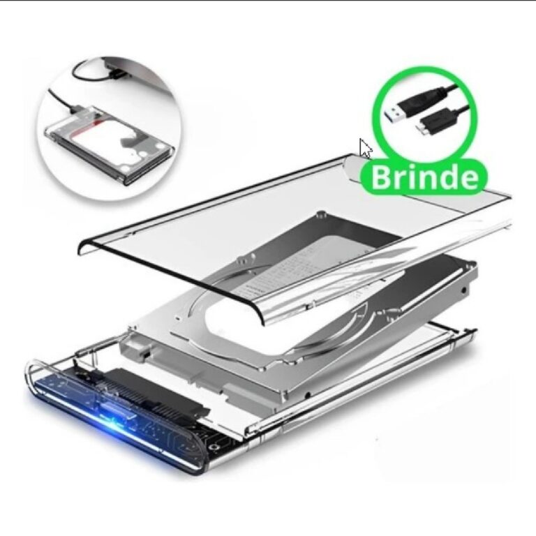 Kit 4 Case Externo Hd 2.5 Notebook Usb 3.0 Compati