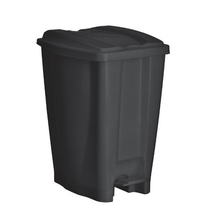 Lixeira Com Pedal 40 Lts – Preto