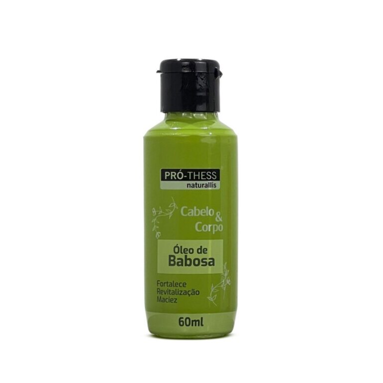 Oleo de Babosa Aloe Vera Para Cabelo e Corpo Forç