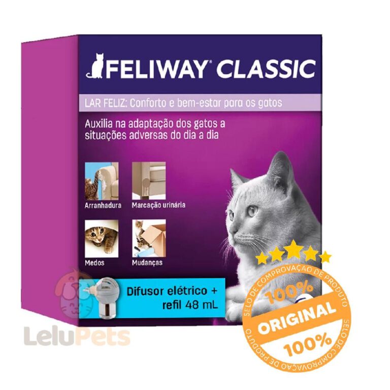 Feliway Classic Difusor Elétrico + Refil Com 48ML