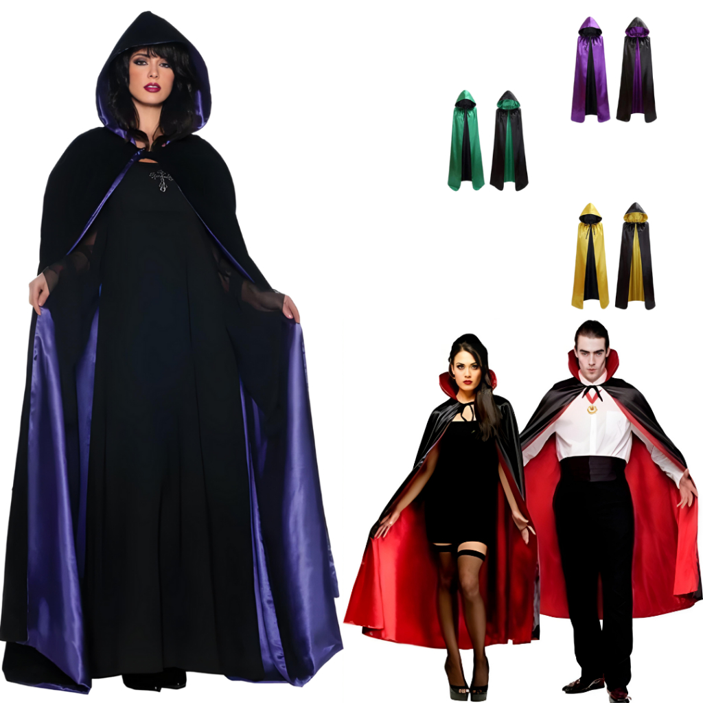 Capa Dupla Face Exu 1,5mX 1,50m 0,35M  Capuz Umbanda  Candomblé Dupla Com Capuz Entrega Ultra Rápida