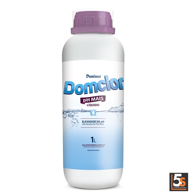 pH Mais – Elevador de pH Domclor 1 Litro Par