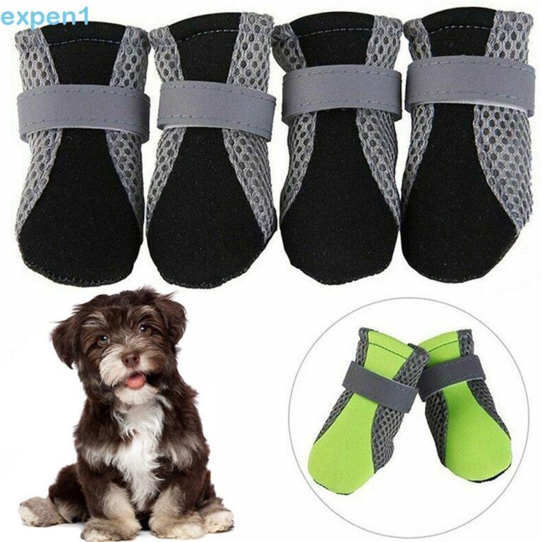 EXPEN Sapatos Para Cães Com Listra Reflexiva Pavi