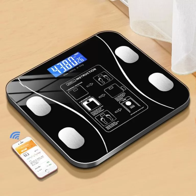 Balança Digital Medidora Corporal Bioimpedância 