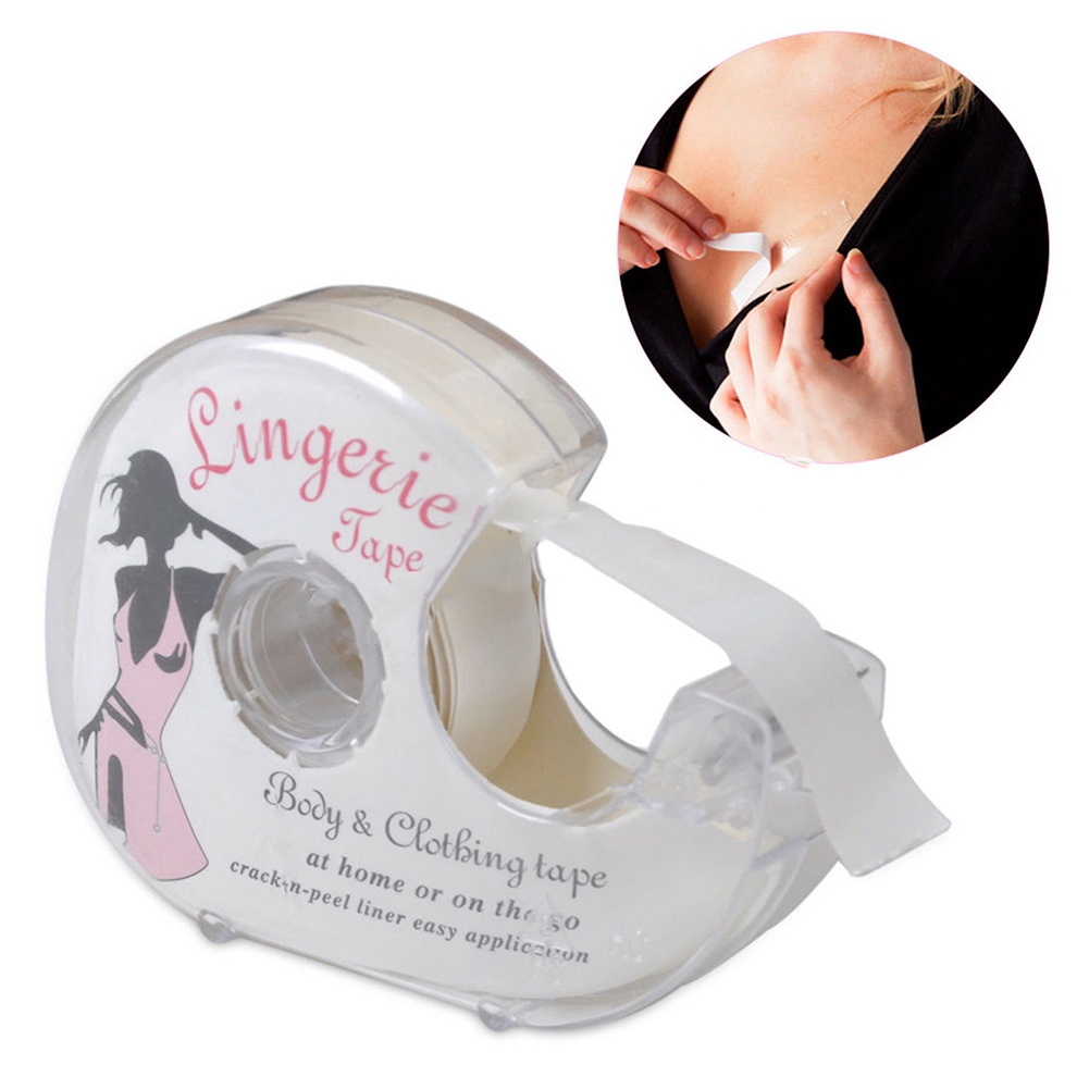 READY STOCKFita Adesiva De Moda Lingerie Dupla Face Para Vestido De Roupa Prom Promessa De Casamento