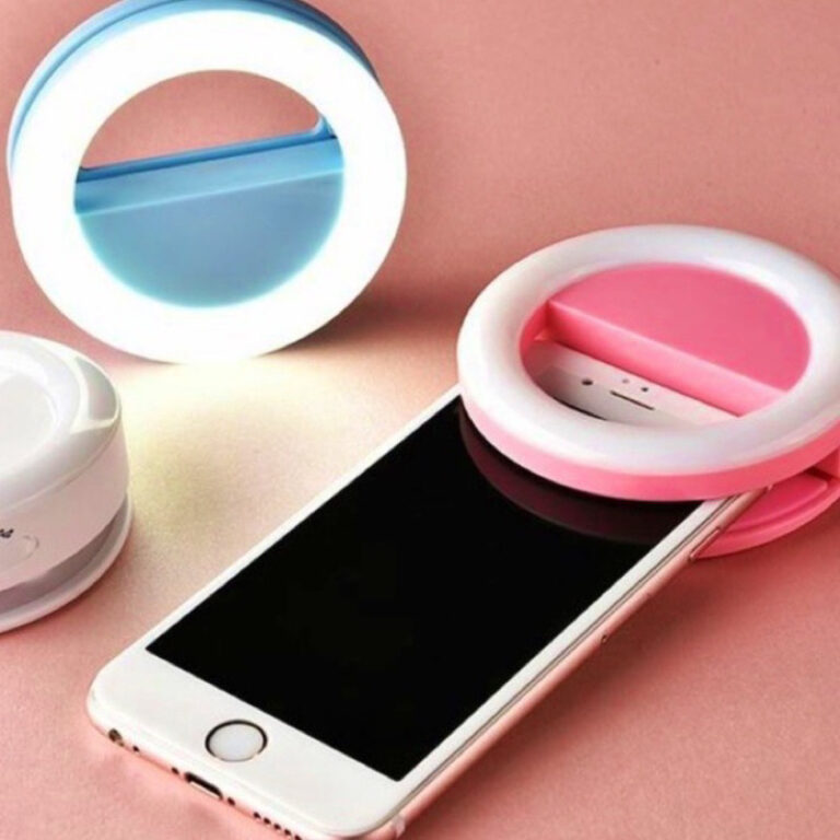 Mini Ring Light Anel Luz Para Selfie Flash Fotos n