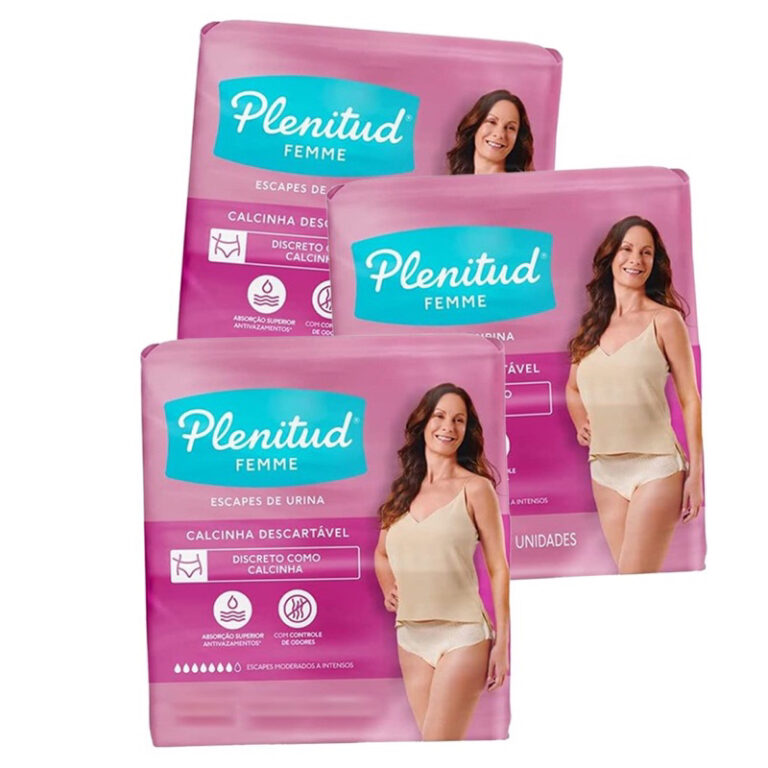 Calcinhas Pós Parto Absorvente não Vaza Descart