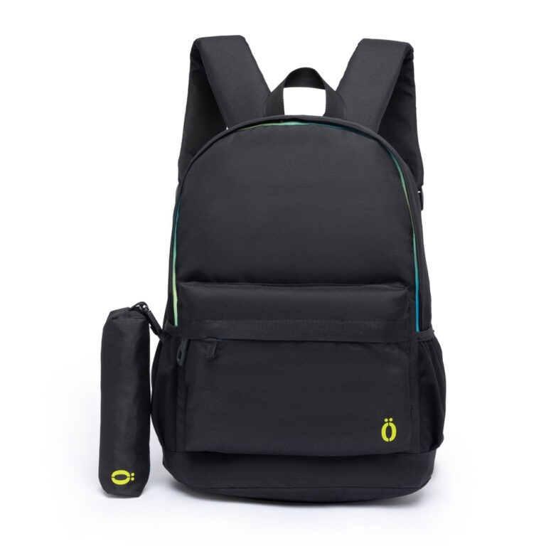 Mochila C/ Estojo Preto Casual Multifuncional