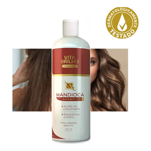 Shampoo Mandioca 1l C/ Tampa