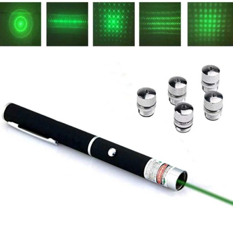 Caneta Laser Pointer Verde 5000MW Profissional 5 P