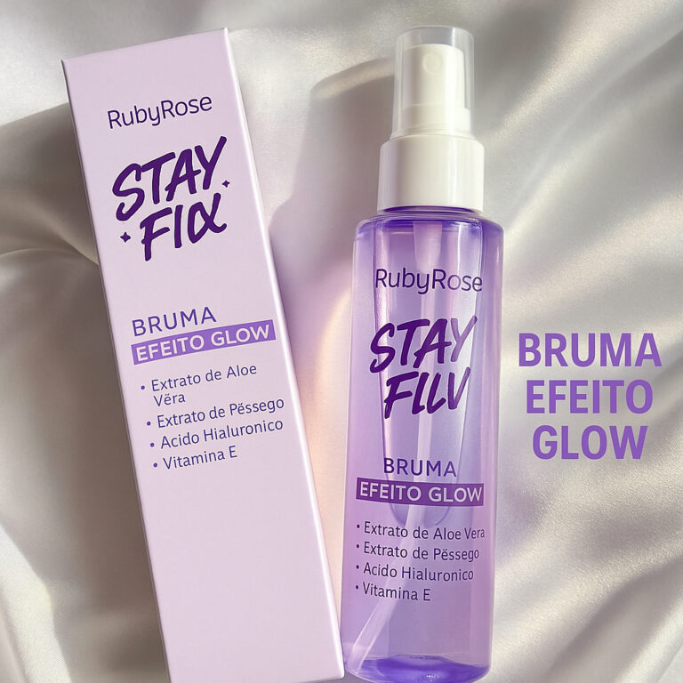 Bruma EFEITO GLOW linha stay fix Ruby Rose com ác