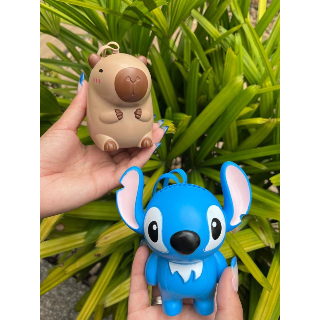 VENTILADOR MINI FAN DE PESCOÇO / PAPELARIA FOFA KAWAII