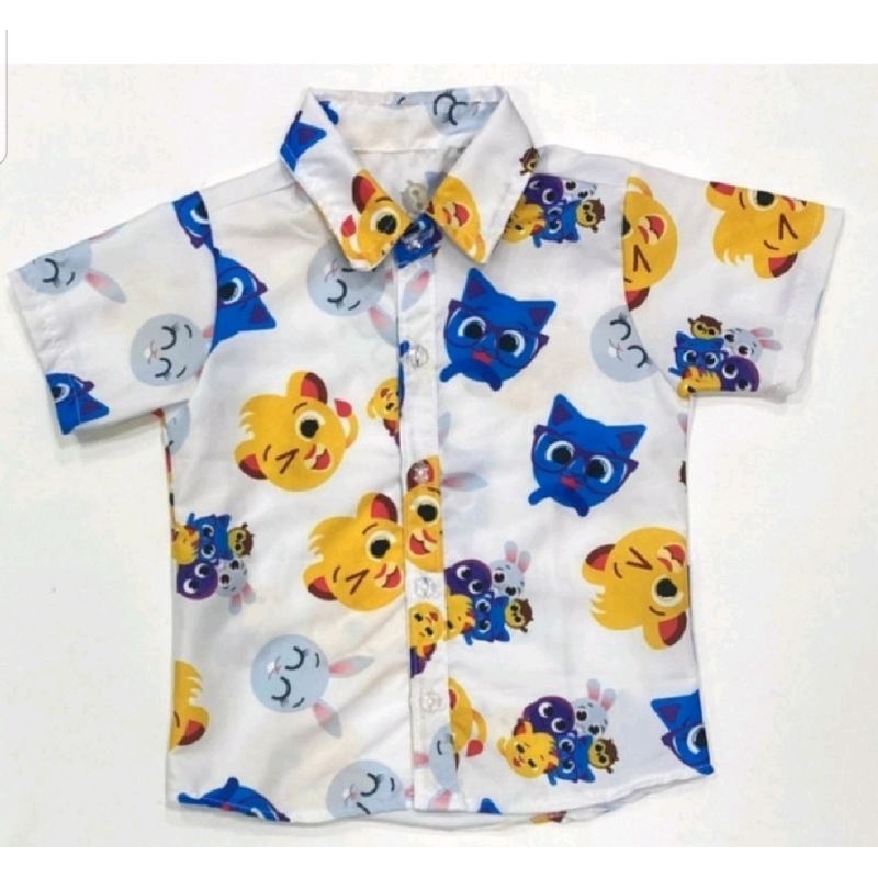 camisa social bolofofo tam 2.3 anos e 3.4 anos