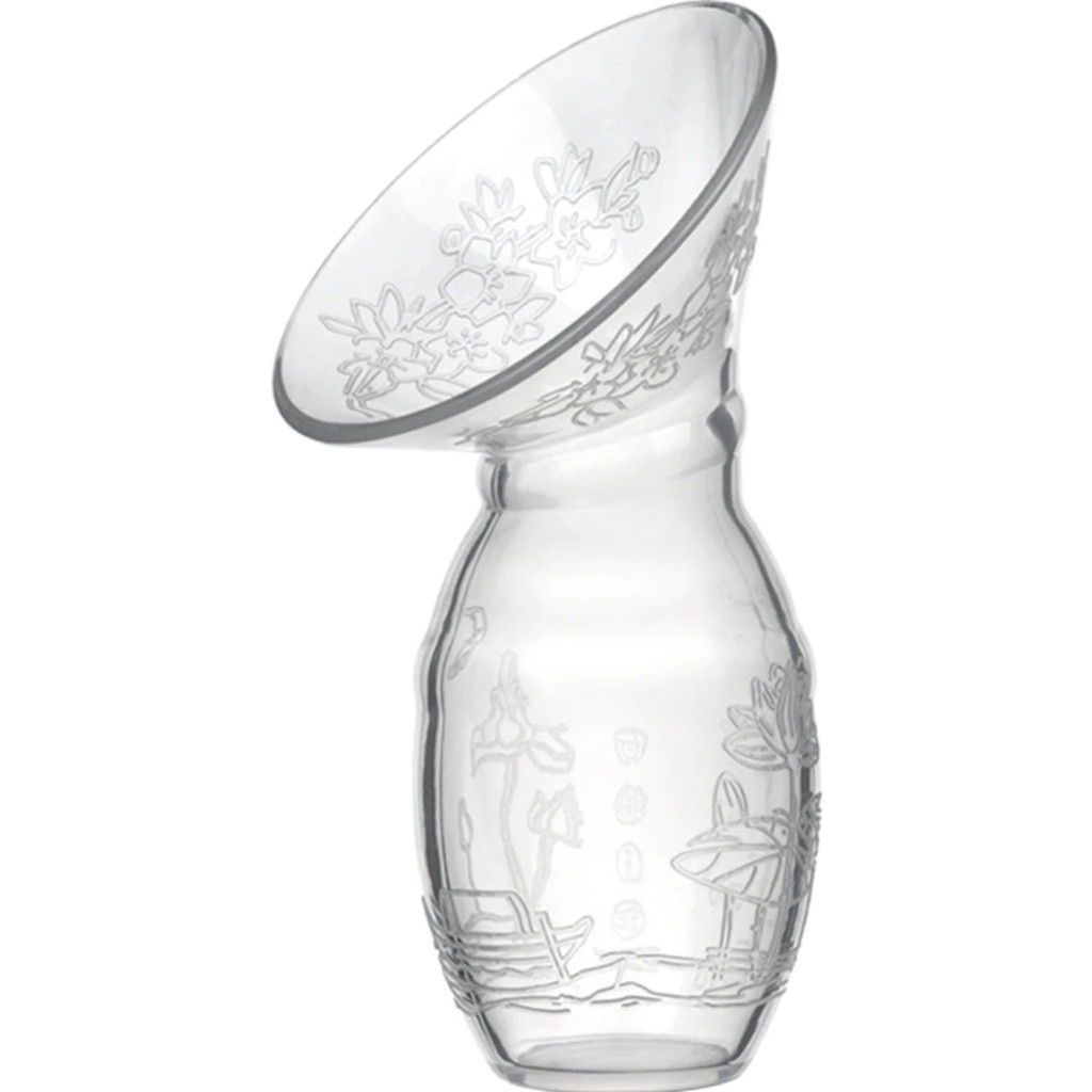 Coletor De Leite Materno Transparente De Silicone