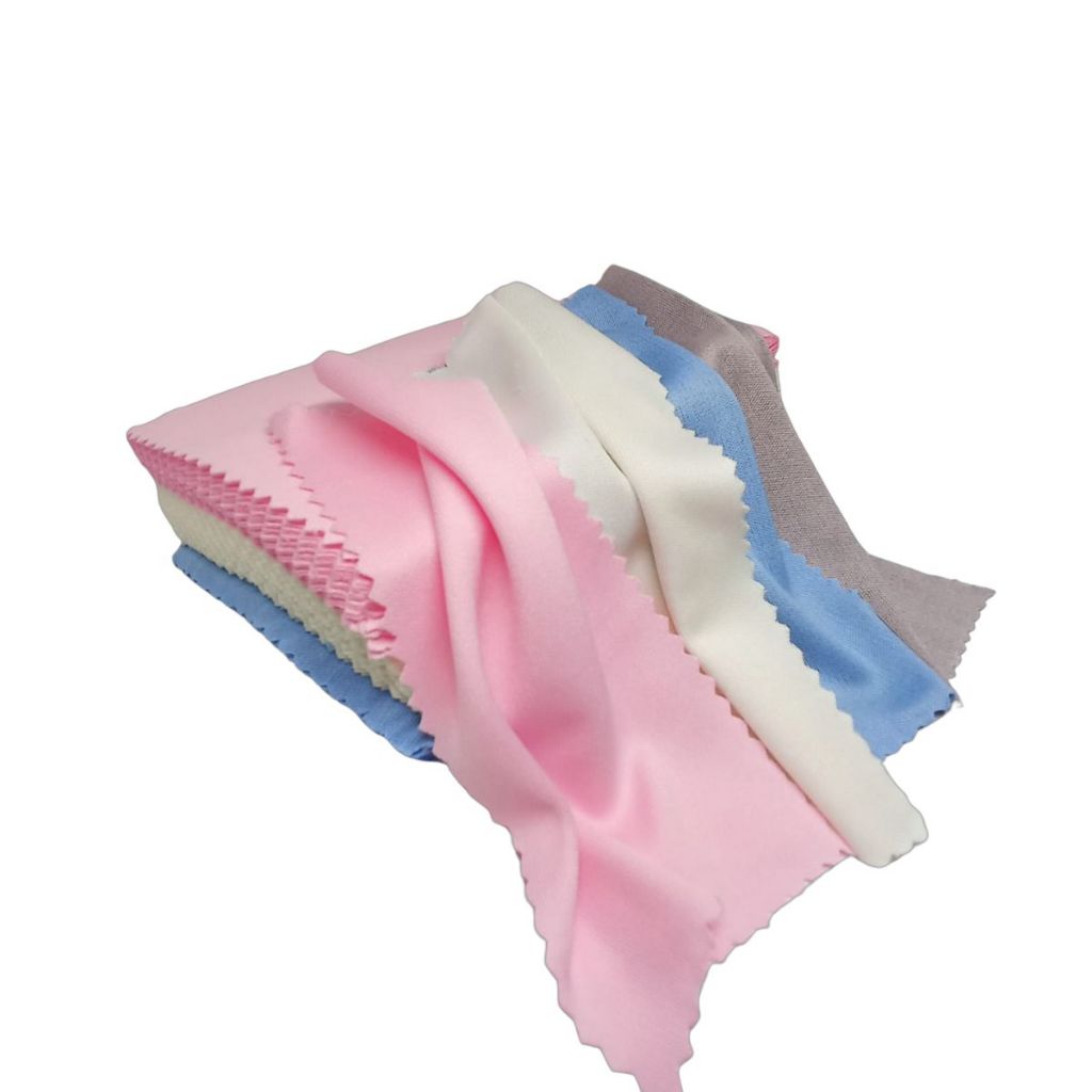 Kit de 10/50 unidades Flanela De poliéster- Para Limpar Óculos telas – Várias Cores