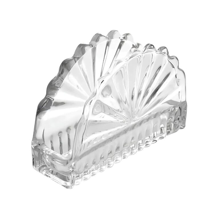 Portaguardanapo Vidro LHermitage Cristal Brazilia 