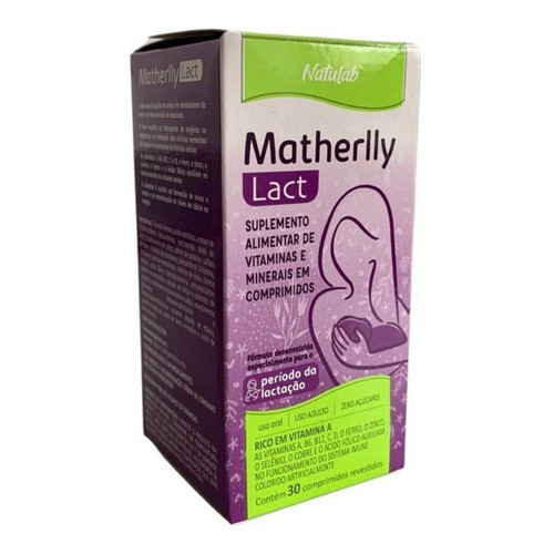Matherlly Lact Suplemento de Vitaminas e Minerais 
