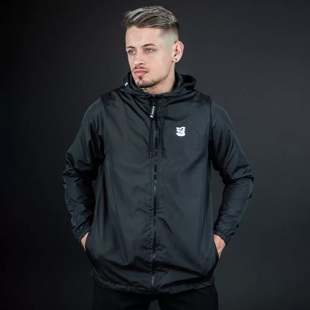 Jaqueta Corta Vento Platinum Masculina Impermeavel Forrada Premium – Black Targ
