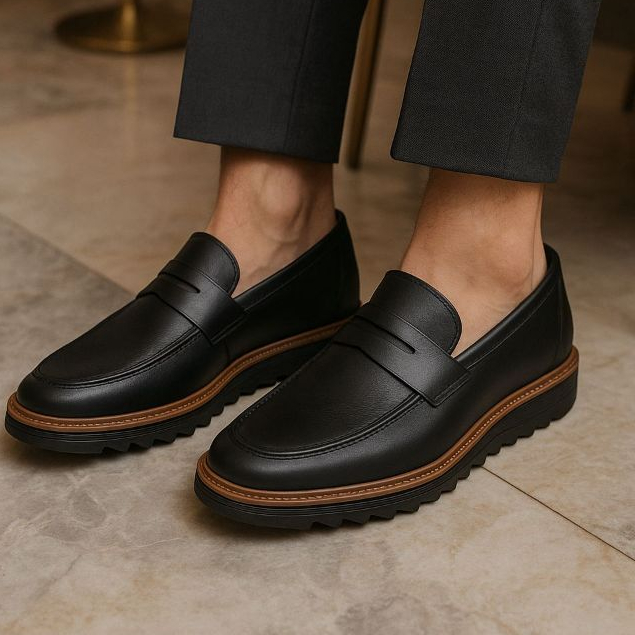 Mocassim Oxford Masculino Slip On Drive Solado Tra