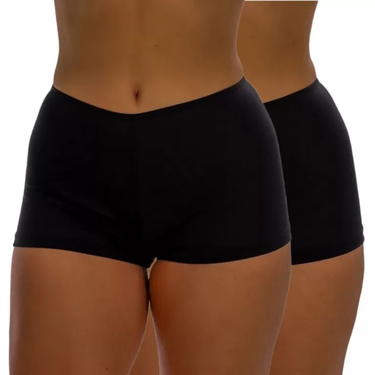 Kit 2 Short Segunda Pele Anágua Feminina Curto AN