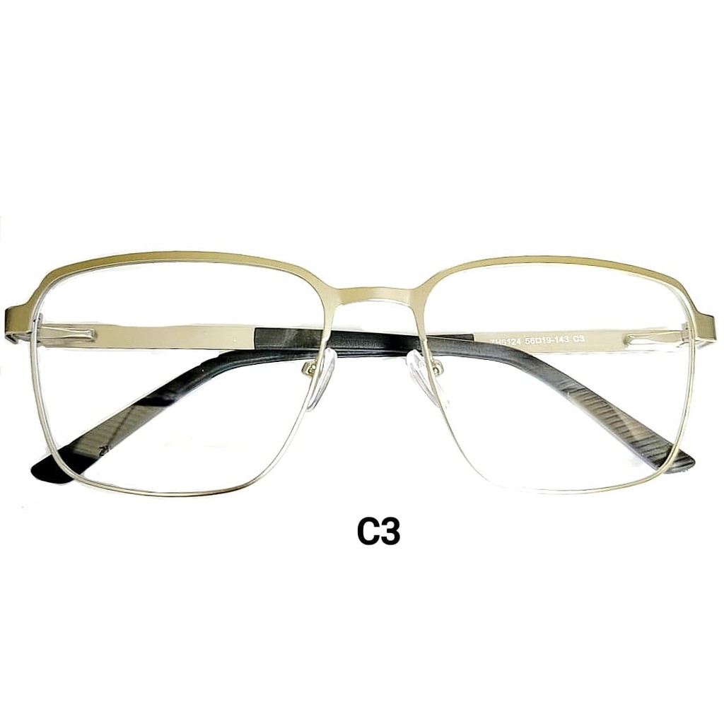 ZH6124-C3 Armação Metal Germano Óculos