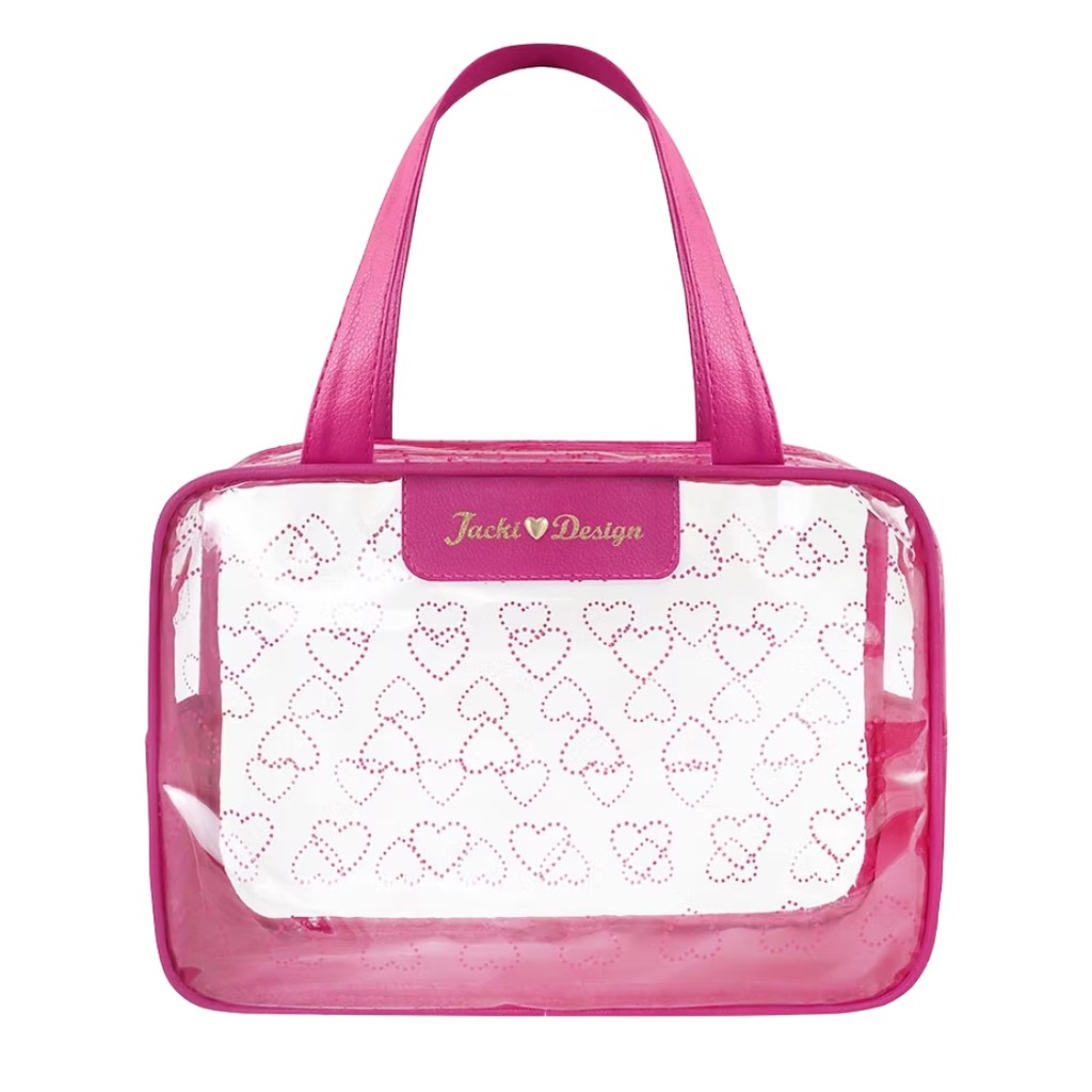 Bolsa Necessaire Transparente Jacki Design Love