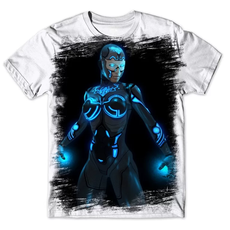 Camisa Camiseta Masculina cyberpunk futurista Ref 