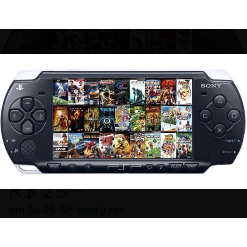 Psp Zerado Com  30 Jogos Completo