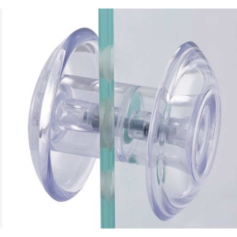 Puxador para Porta Pivotante ou de Correr de Vidro/blindex – Redondo com Diâmetro de 12 cm