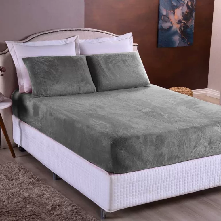 Lençol de Plush 3 Peças – Solteiro / Casal
