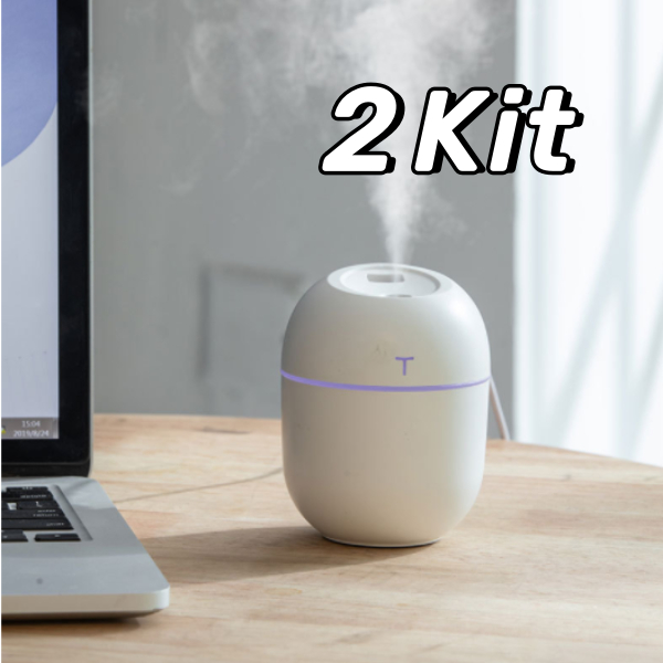 2 Peças Umidificador Atomizador De Ar Doméstico 