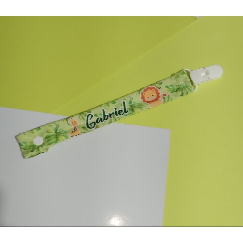 prendedor de chupeta personalizado