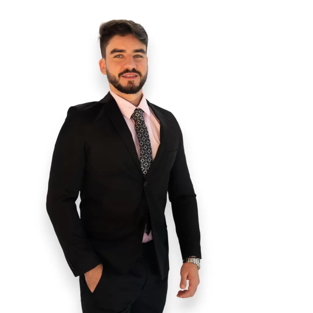 Terno Slim Masculino Preto Em Microfibra Luxo Direto Da Fábrica