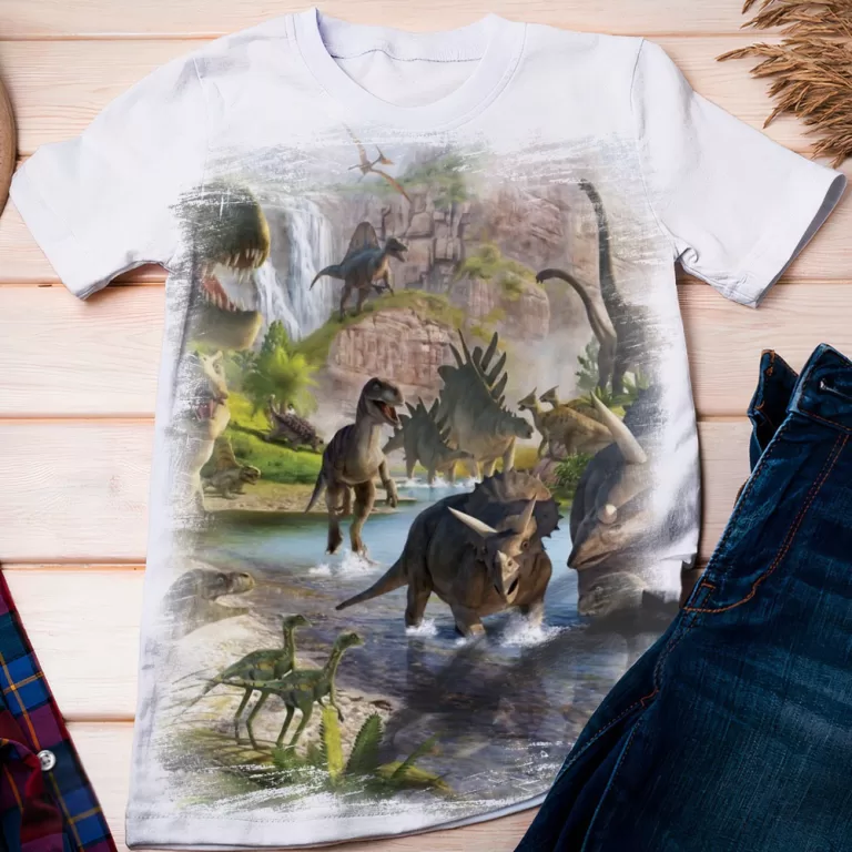 Camiseta Dinossauros Varios Da Especie – Dic