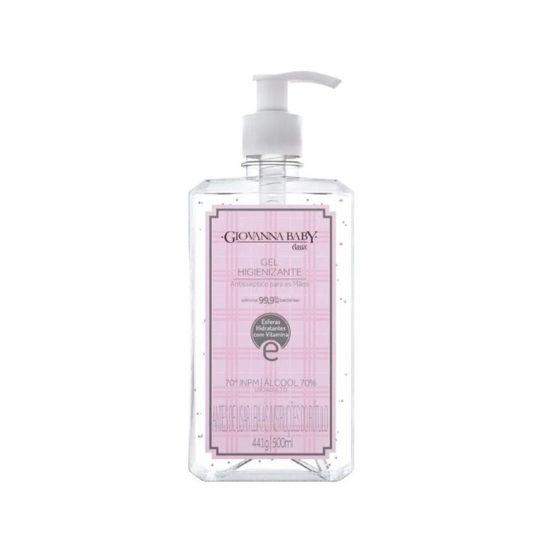 Álcool Em Gel Higienizante Giovanna Baby Classic 