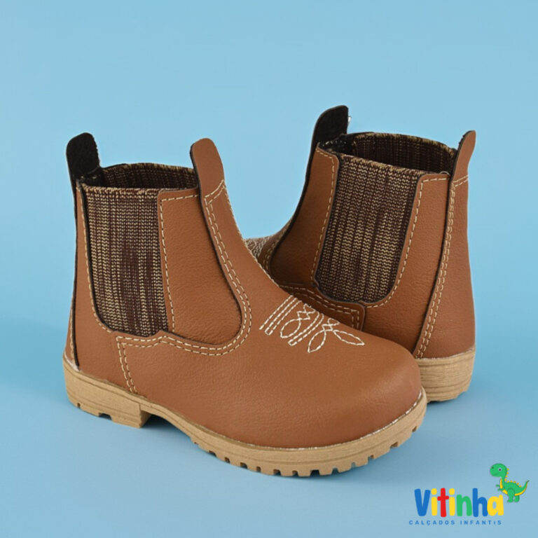 Bota Botinha Infantil Jeca Infantil Masculina Meni