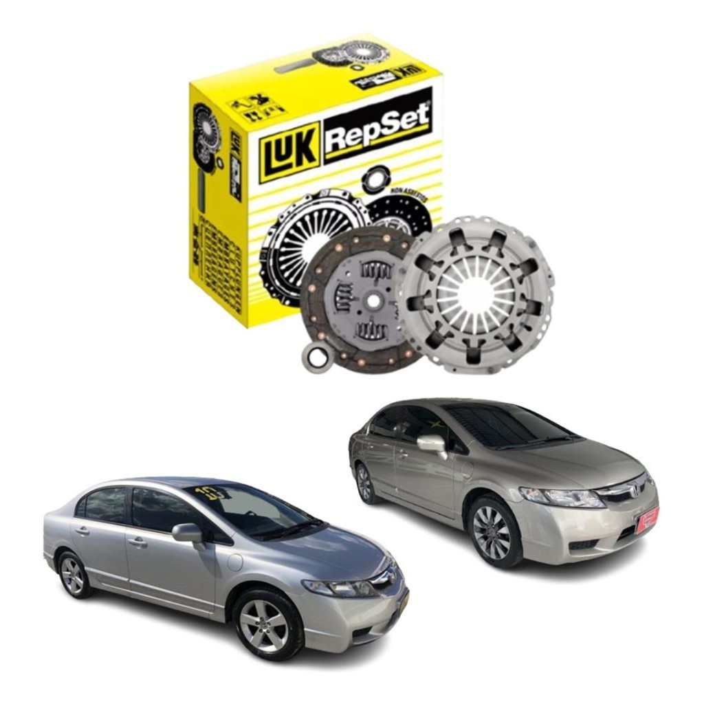 Kit Embreagem NEW CIVIC 1.8 2007 2008 2009 2010 2011 Original LUK