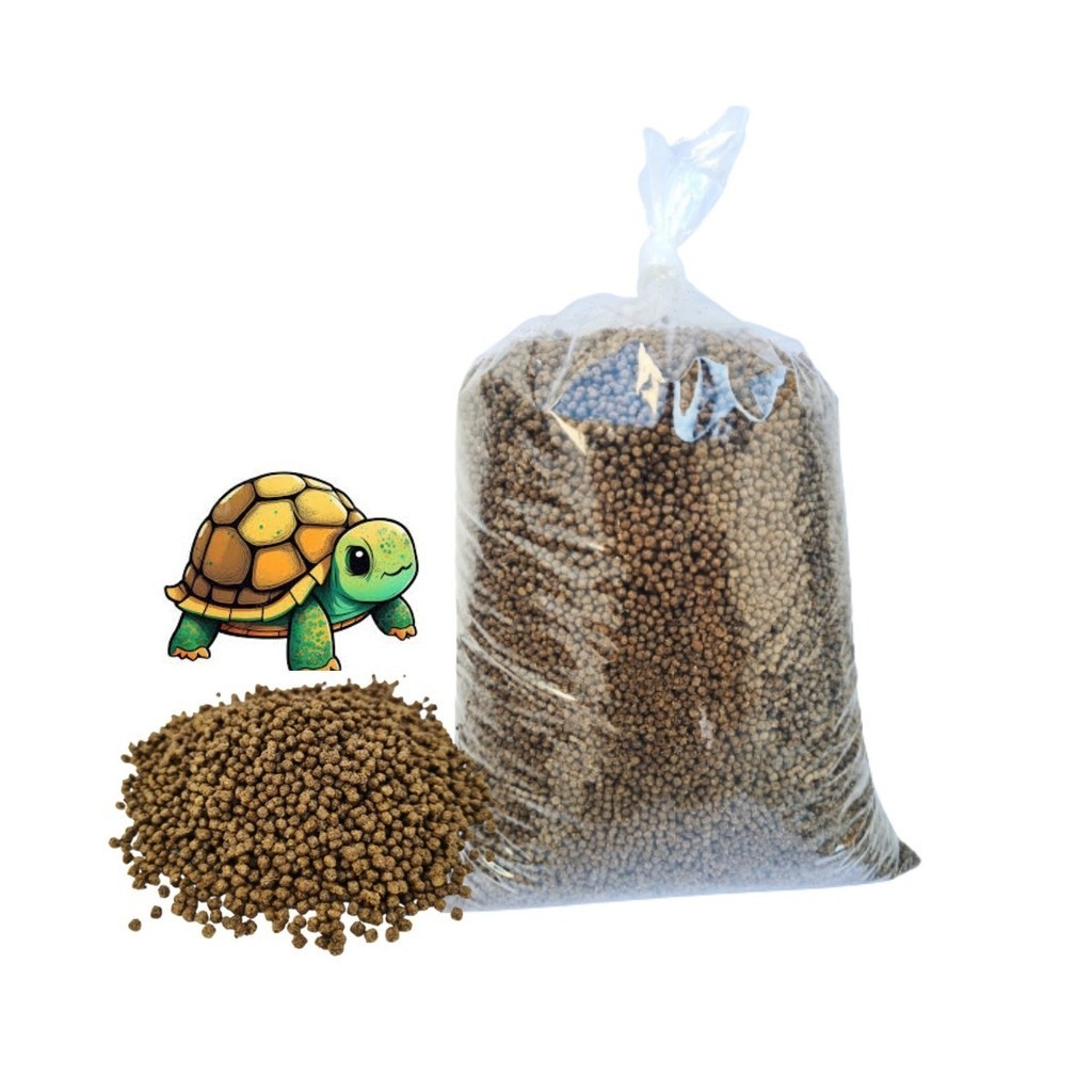 Ração Super Tartaruga Filhote Grão Pequeno 1kg Extrusada
