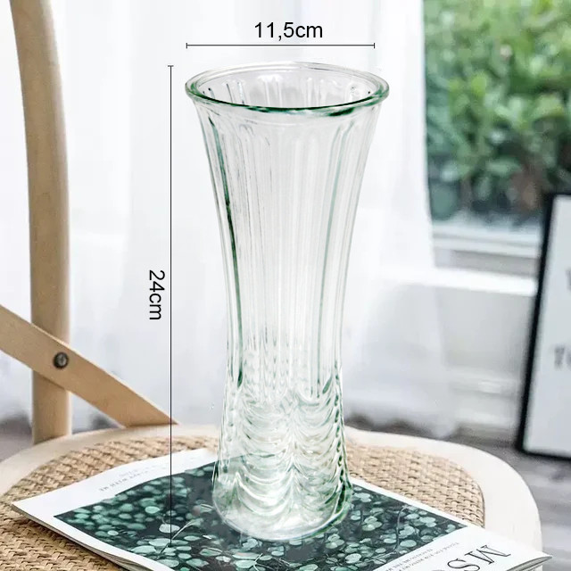 Vaso Decorativo de Vidro Plantas Flores Decorativo
