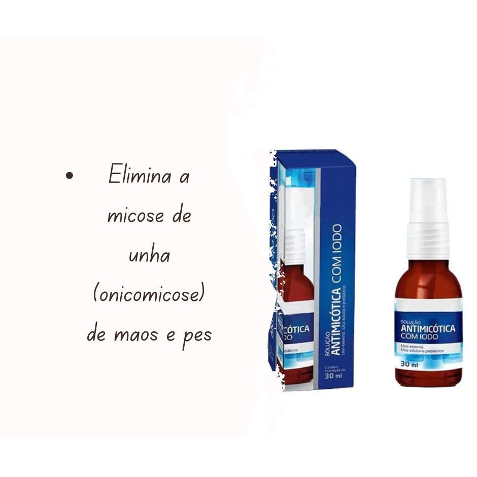 Antimicótico Solução Definitiva  Tratamento Profundo e Rápido para Micose de Unhas, Mãos e Pés, Efic