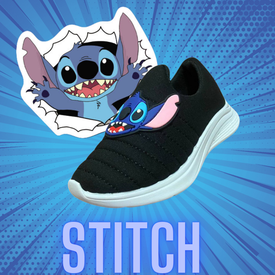 Tênis Infantil Calce Fácil Confortável Macio Antiderrapante Menino Escolar Básico Casual Promoção