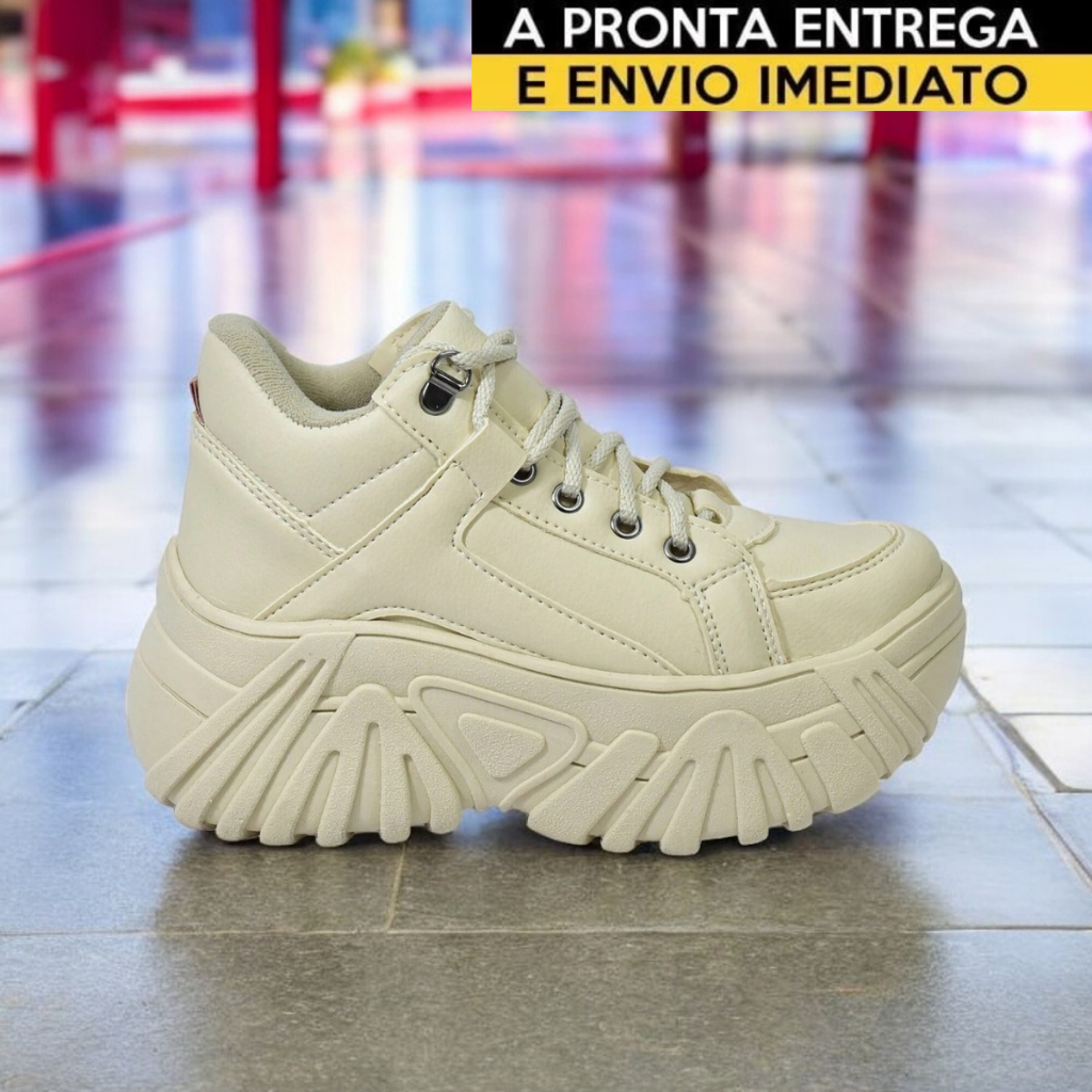 Tênis Buffalo Feminino Chunky Sneaker Plataforma 7cm Casual Envio Imediato